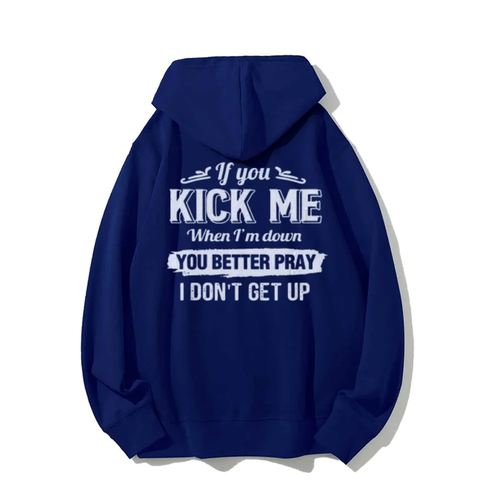 Women Inspire Slogan Letter Graphic Hoodies