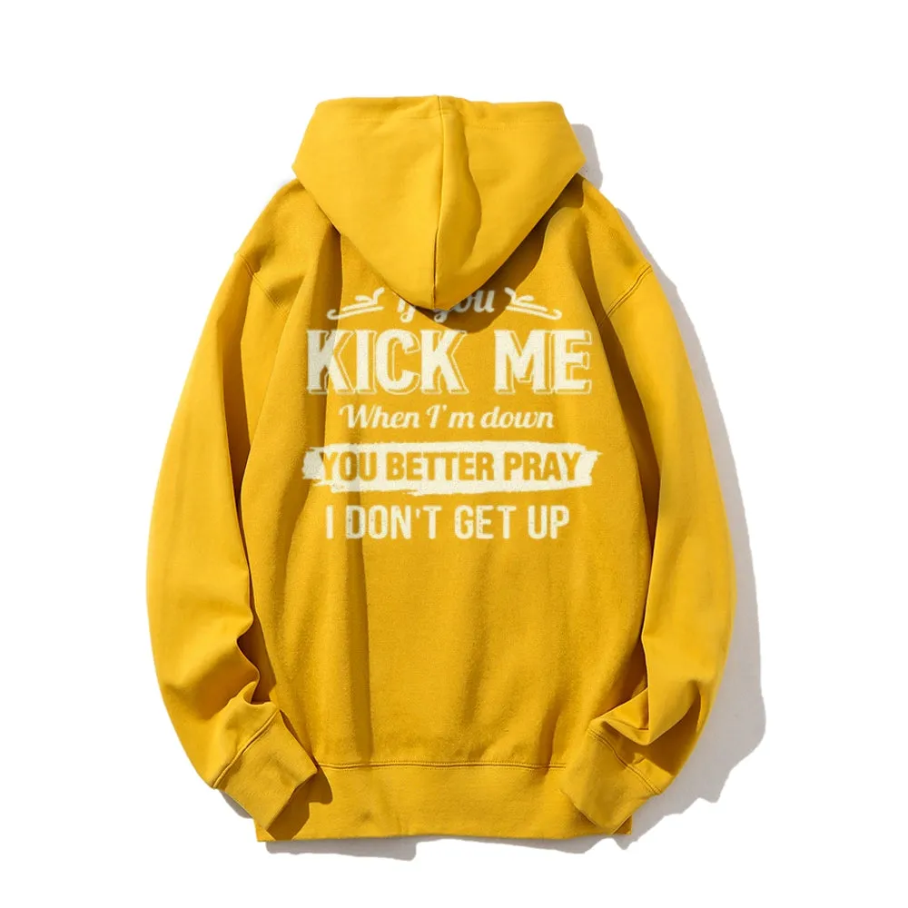 Women Inspire Slogan Letter Graphic Hoodies