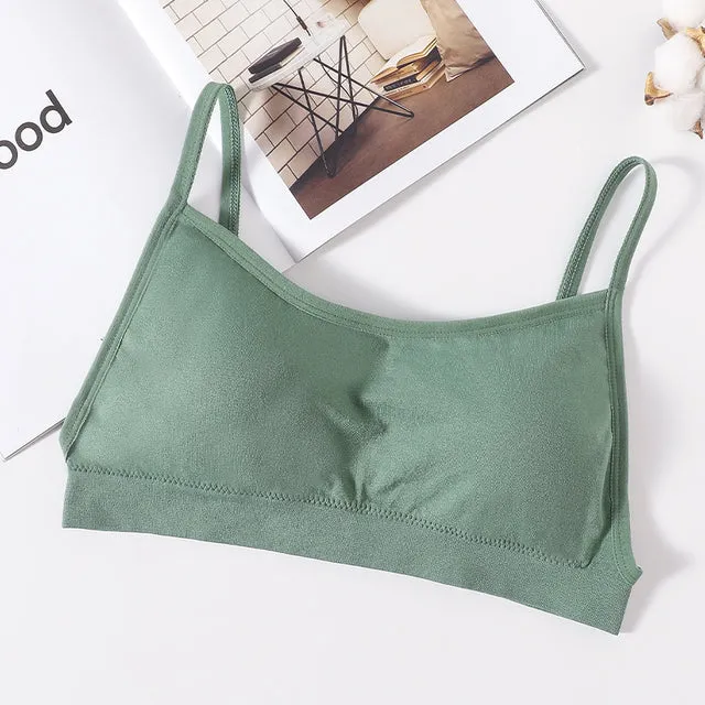 Women Sexy Crop Tops Tube Top Female Streetwear Sleeveless Camis Seamless Top Tank