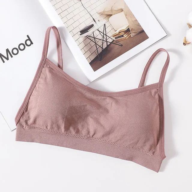Women Sexy Crop Tops Tube Top Female Streetwear Sleeveless Camis Seamless Top Tank