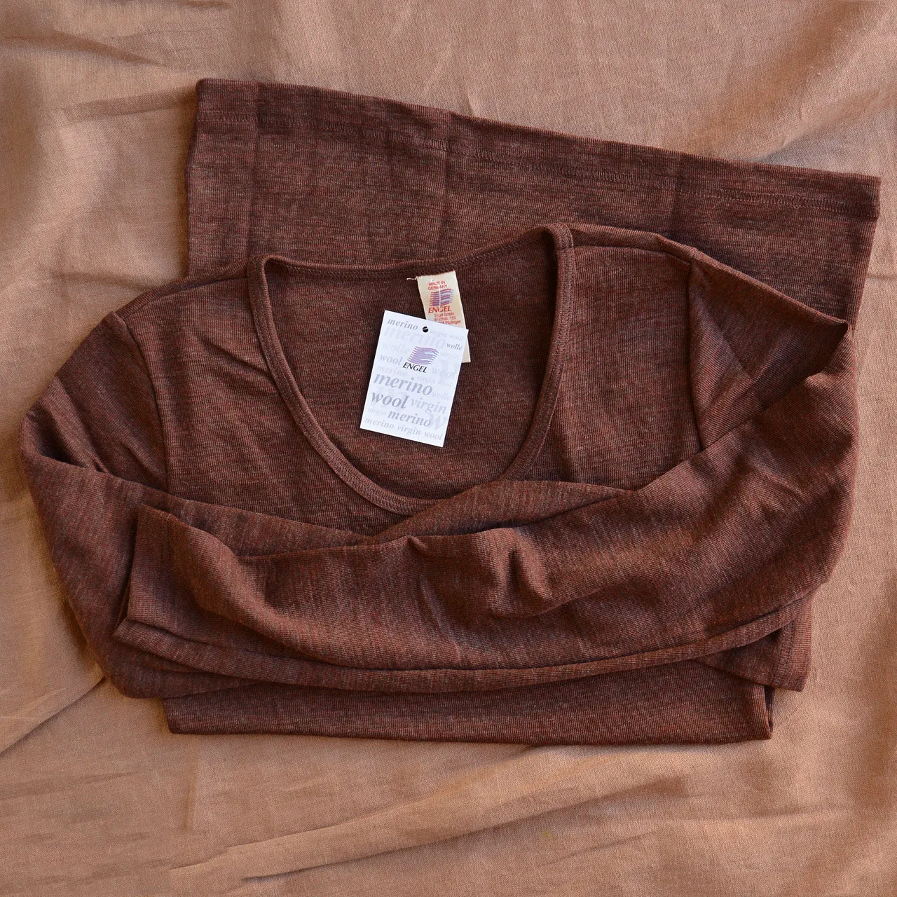 Women's 100% Organic Merino Wool Long Sleeve Top (XS-L) *Limited Edition