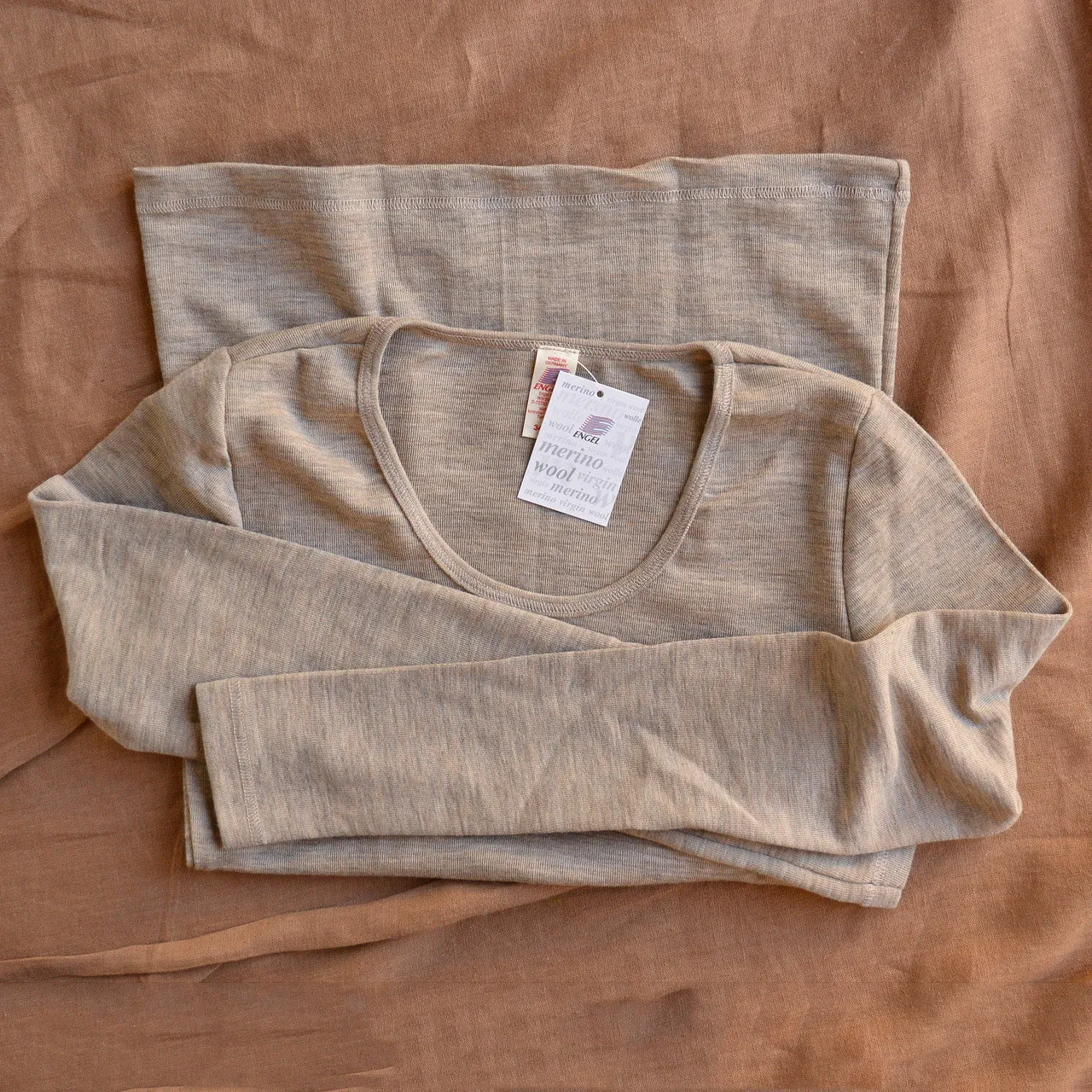 Women's 100% Organic Merino Wool Long Sleeve Top (XS-L) *Limited Edition