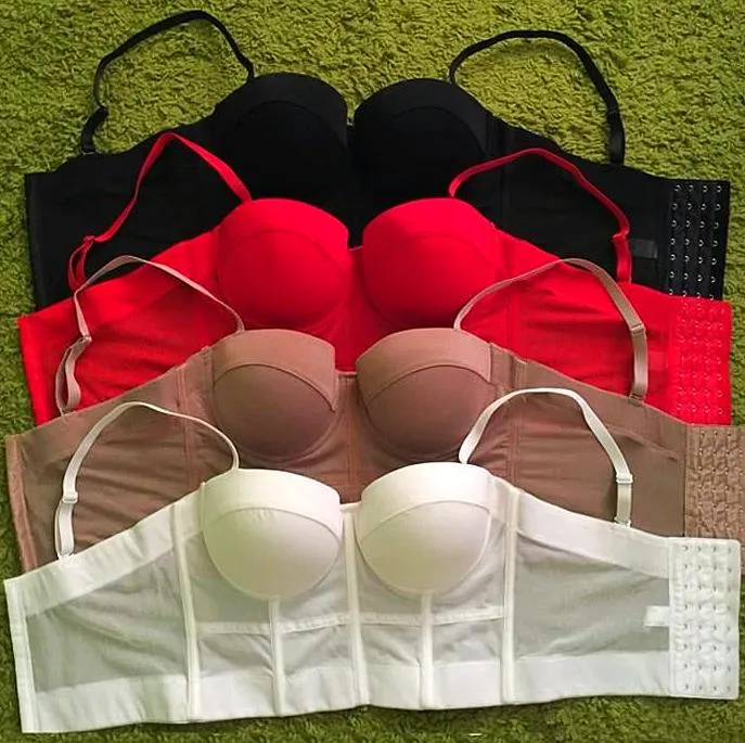 Womens Bustier Crop Top Style Bandage Crop Tops Push Up Corset Top Cropped Tight Outwear Bra For Women Good