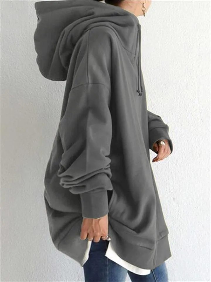 Women's Fashion Full Zip Up Thermal Hoodies for Winter