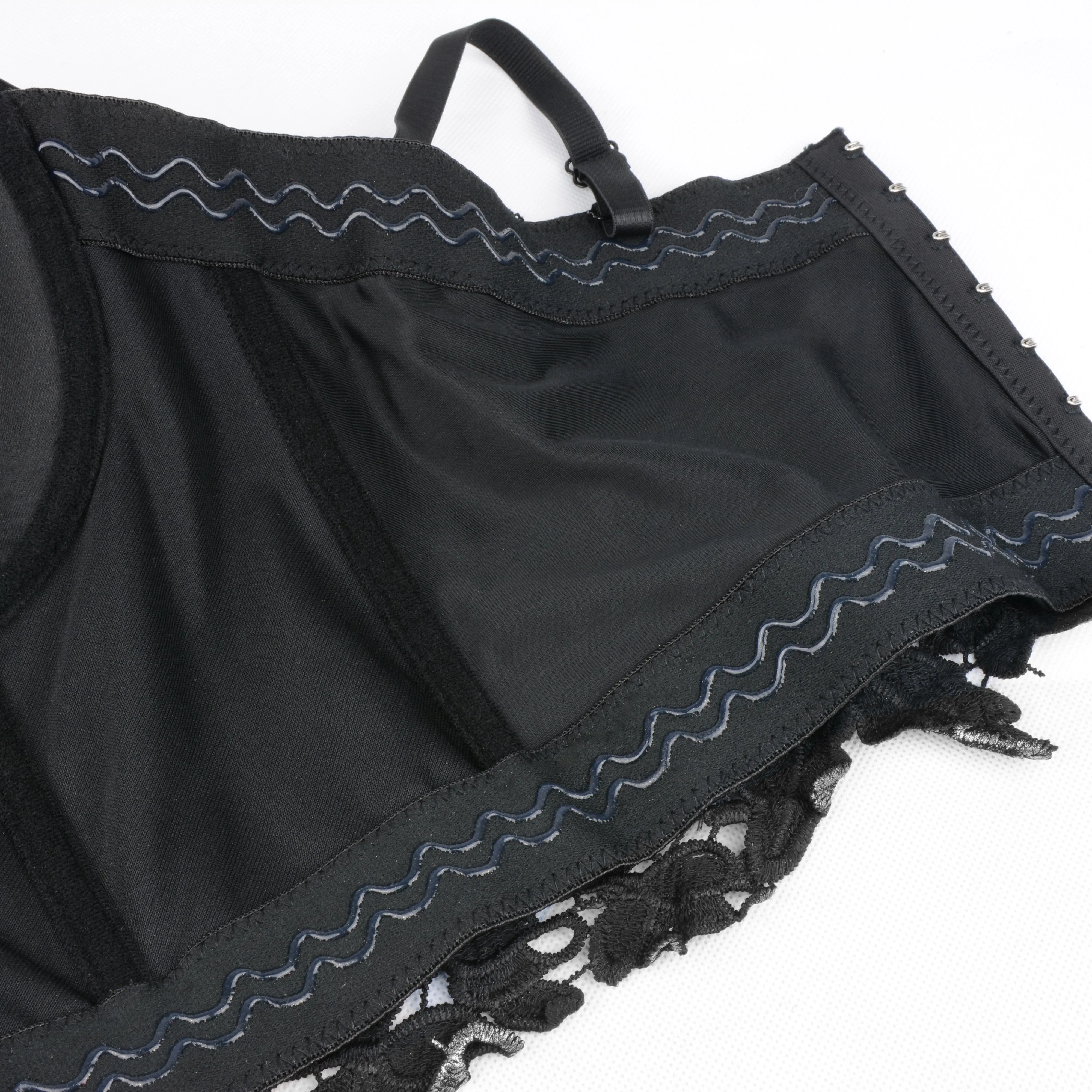 Women's Floral Lace Bustier Crop Top Gothic Corset Bra Tops Gold and Black