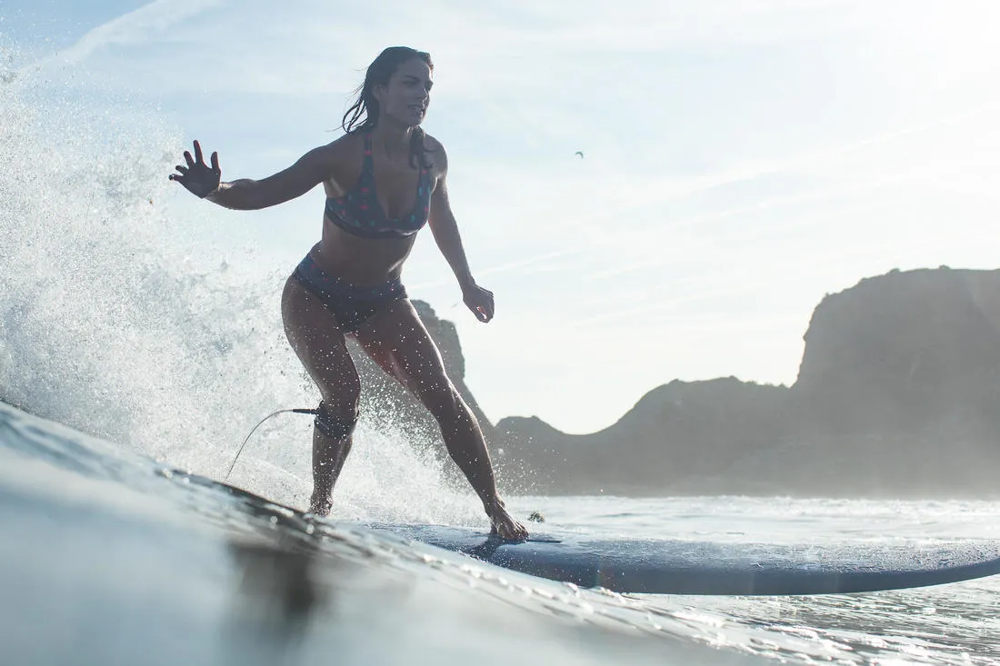 Women's high-waisted body-shaping surfing swimsuit bottoms NORA SUPAI DIVA
