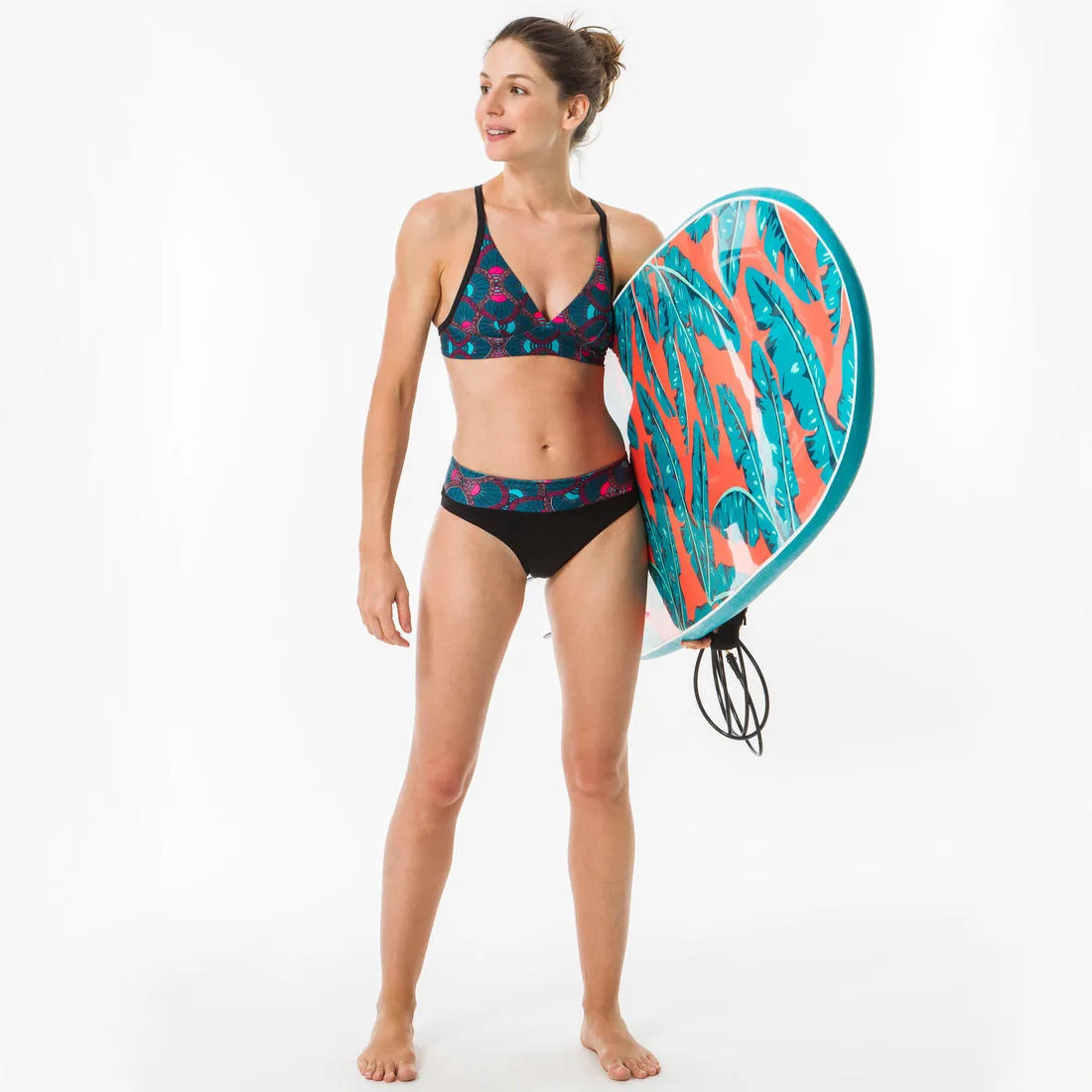 Women's high-waisted body-shaping surfing swimsuit bottoms NORA SUPAI DIVA