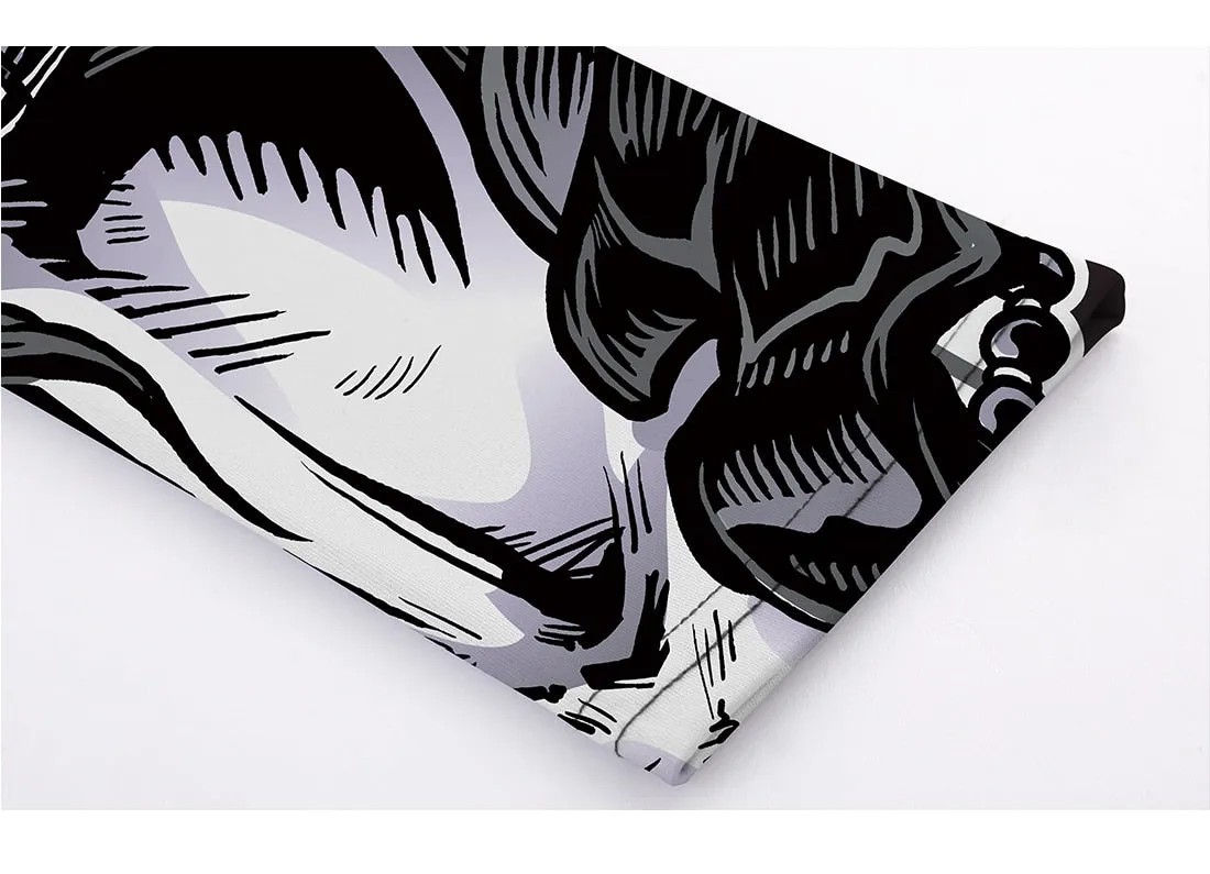 Women's Leggings Gothic Roses Printed Fitness Workout Pants
