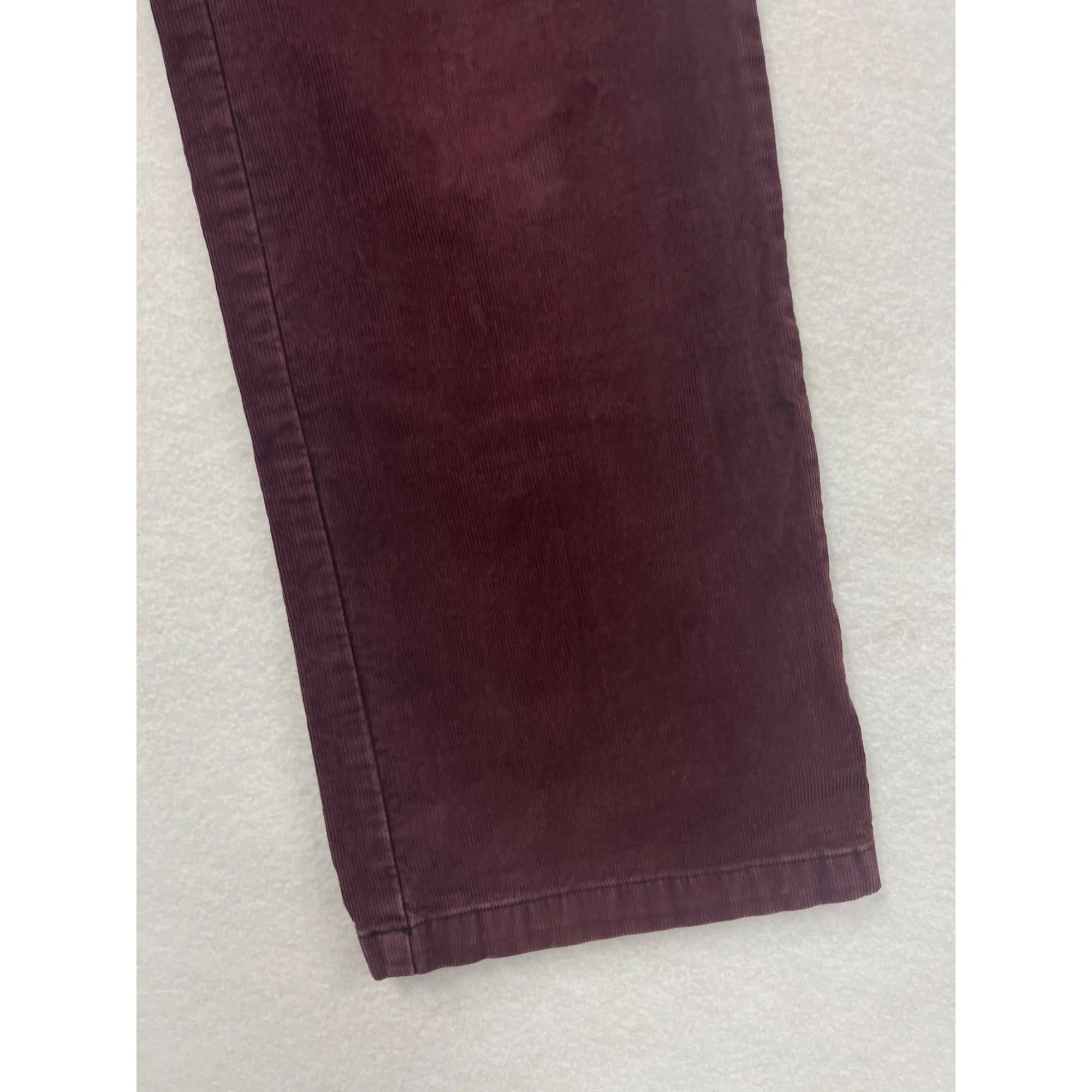 Women’s Prana  Burgundy Corduroy Pants #2950