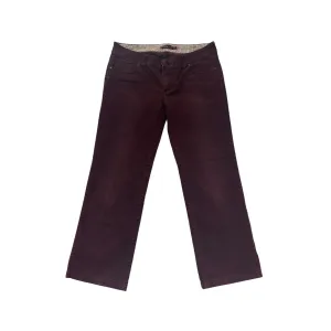Women’s Prana  Burgundy Corduroy Pants #2950