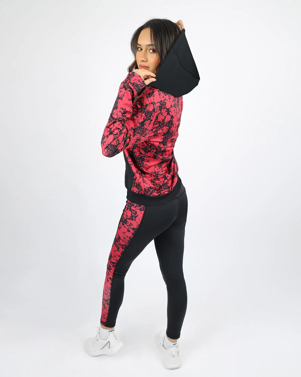 Women's Printed Panel Leggings
