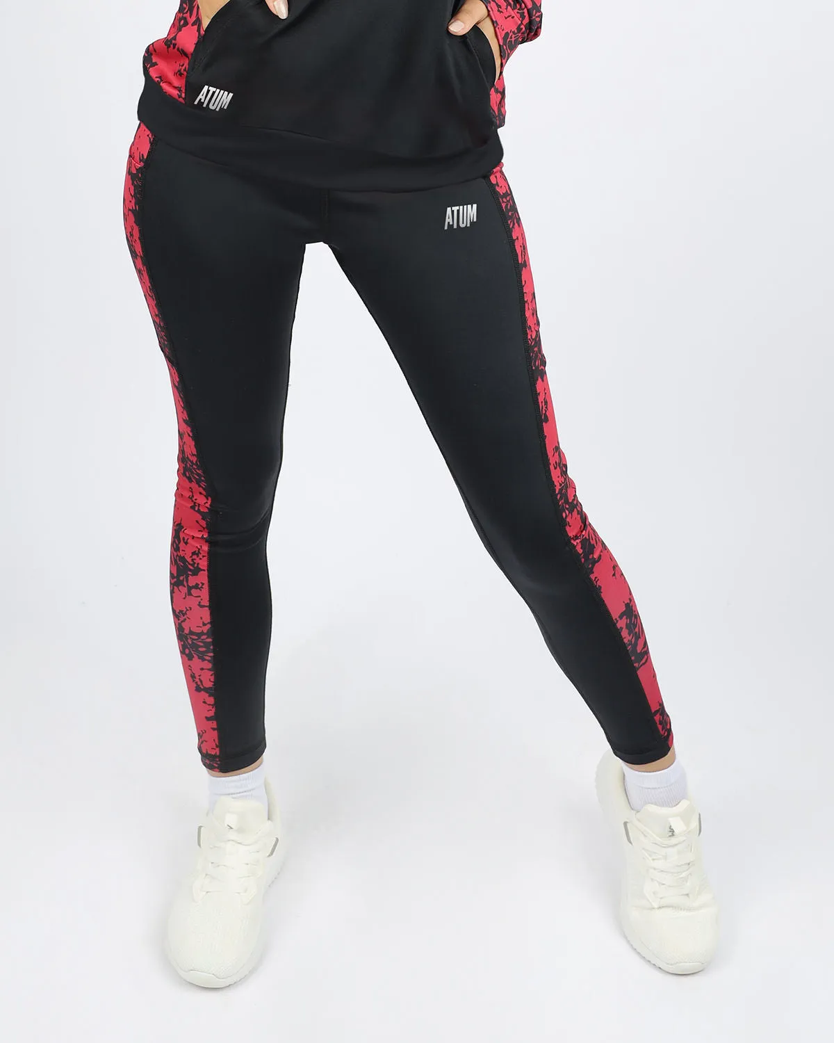 Women's Printed Panel Leggings