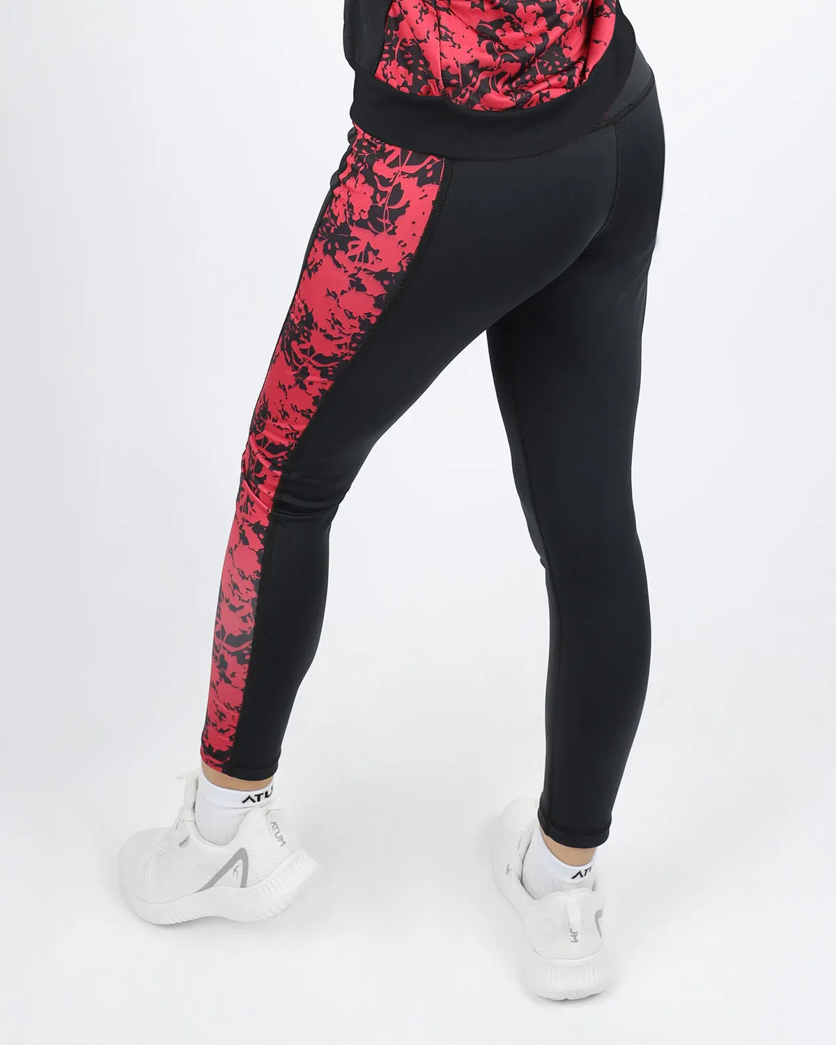Women's Printed Panel Leggings