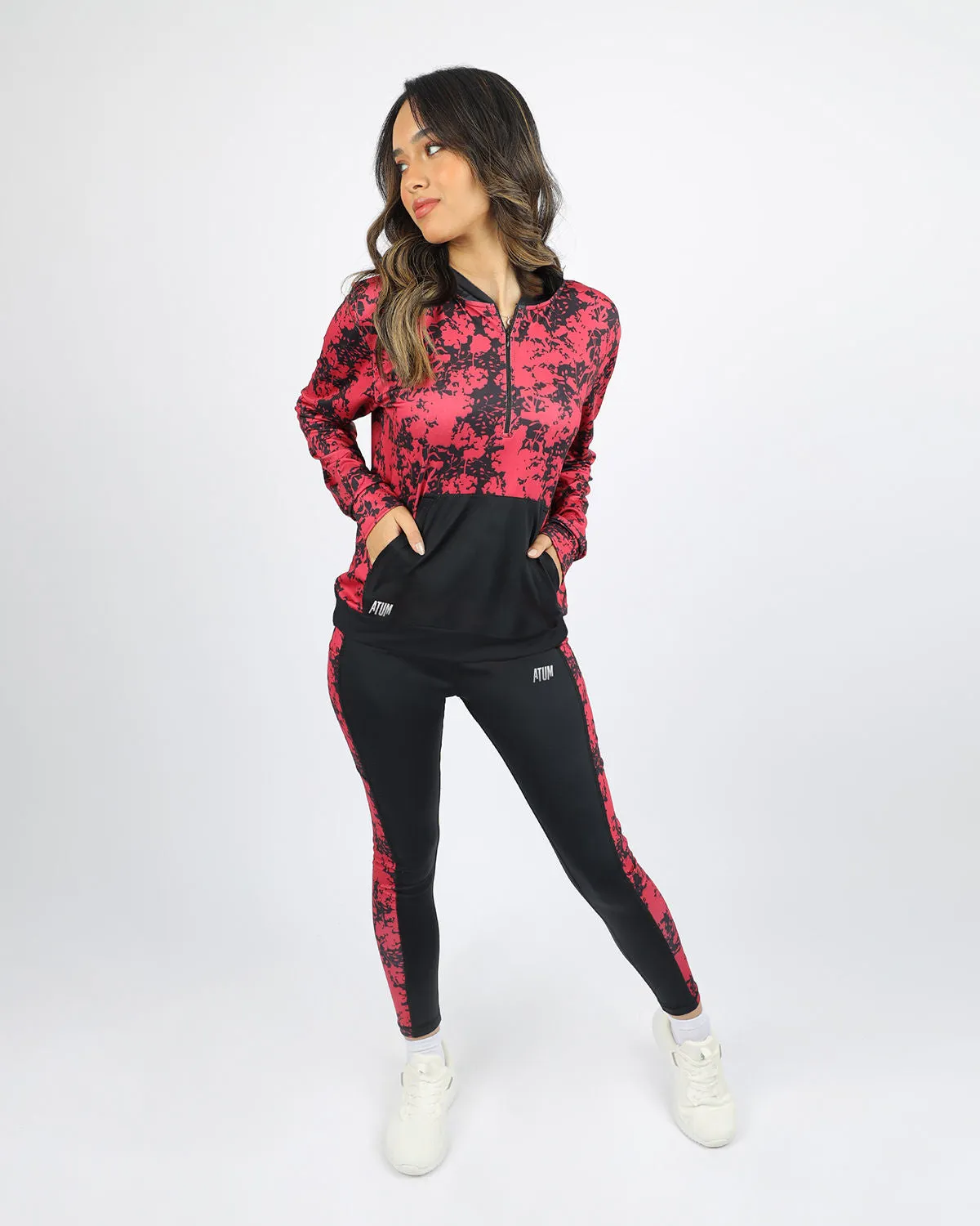 Women's Printed Panel Leggings