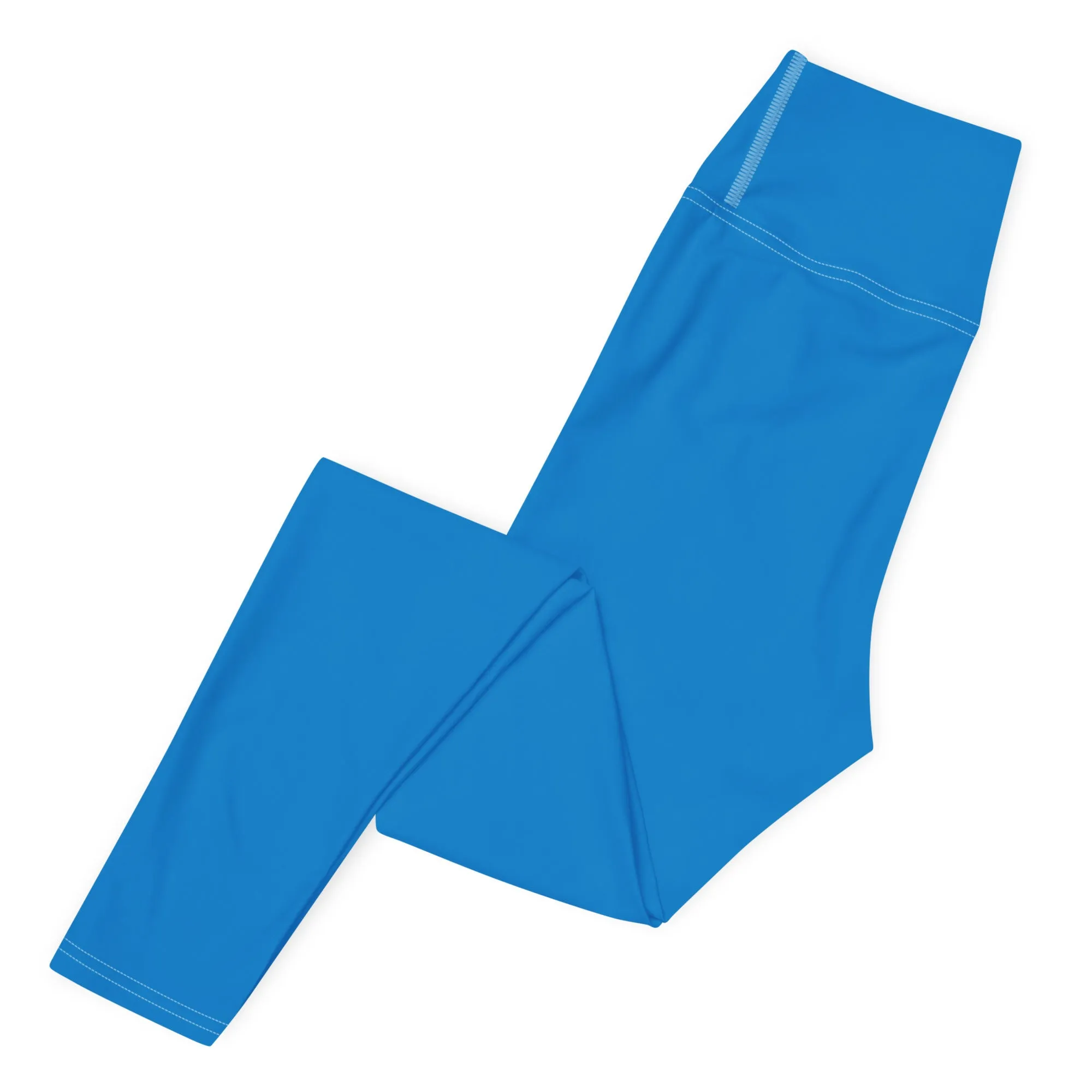 Women's Runway Girlz Yoga Leggings (Blue/White)