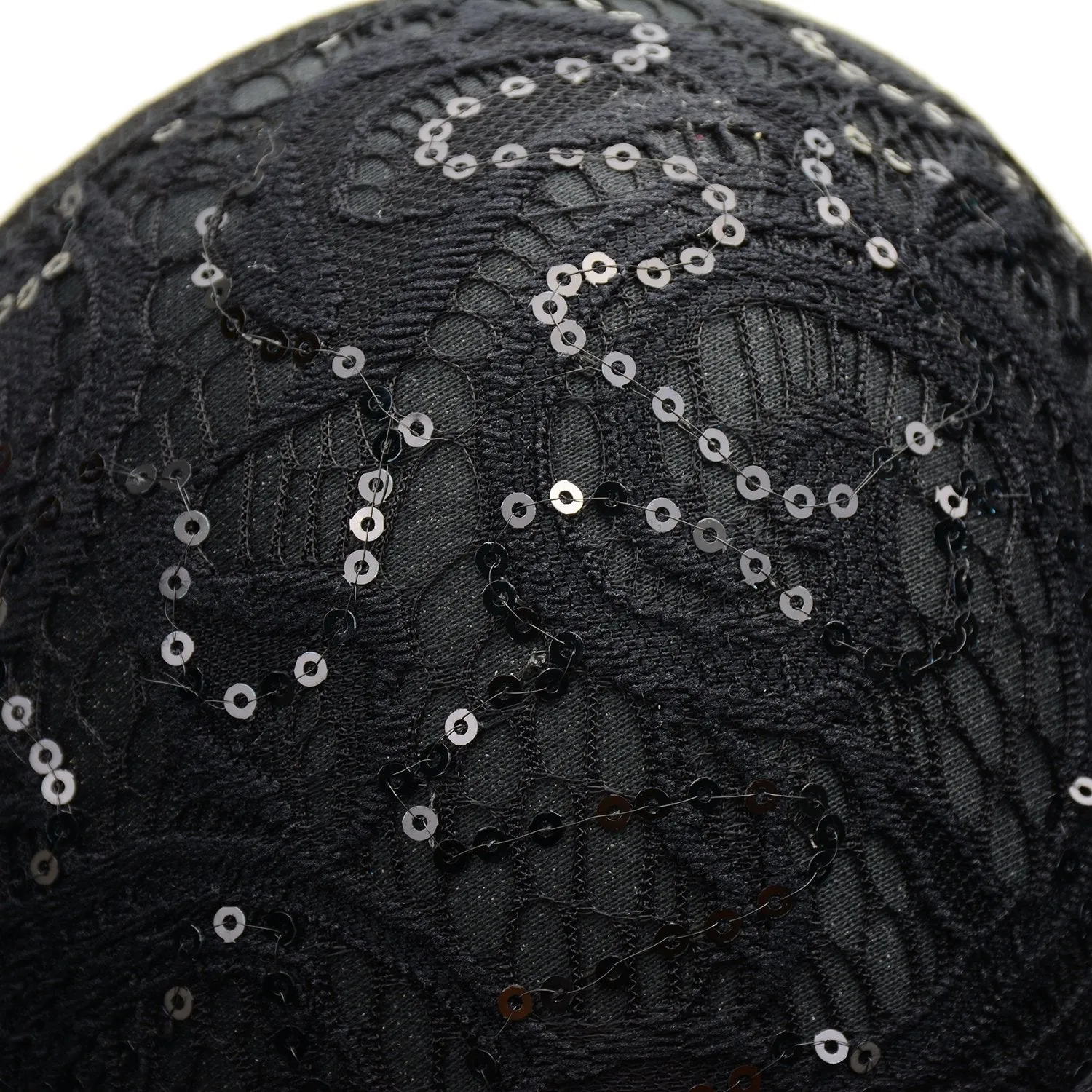 Women's Sequin Lace Bustier Crop Top Sexy Mesh Corset Vest Black