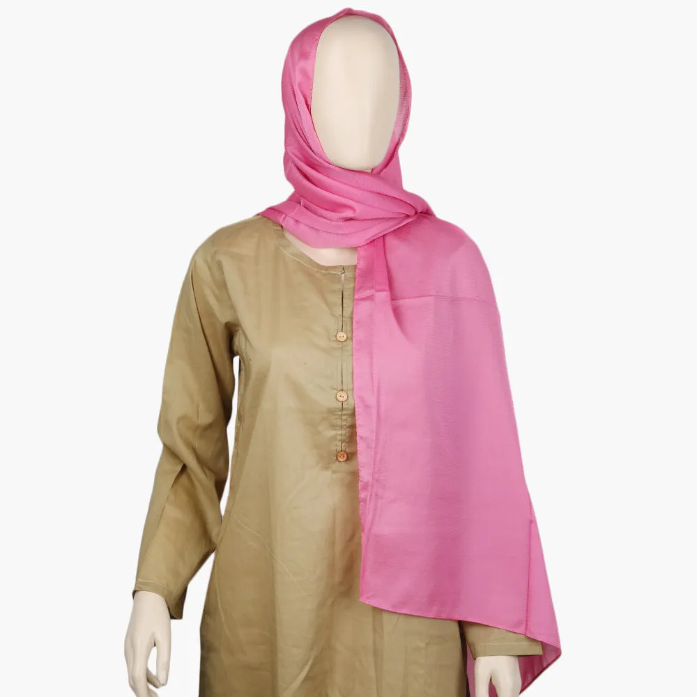 Women's Silk Scarf - Pink