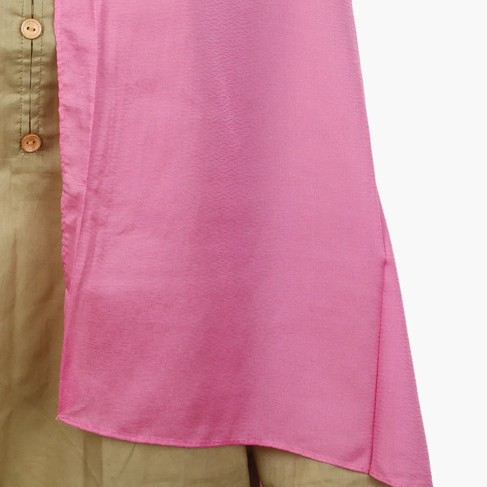 Women's Silk Scarf - Pink