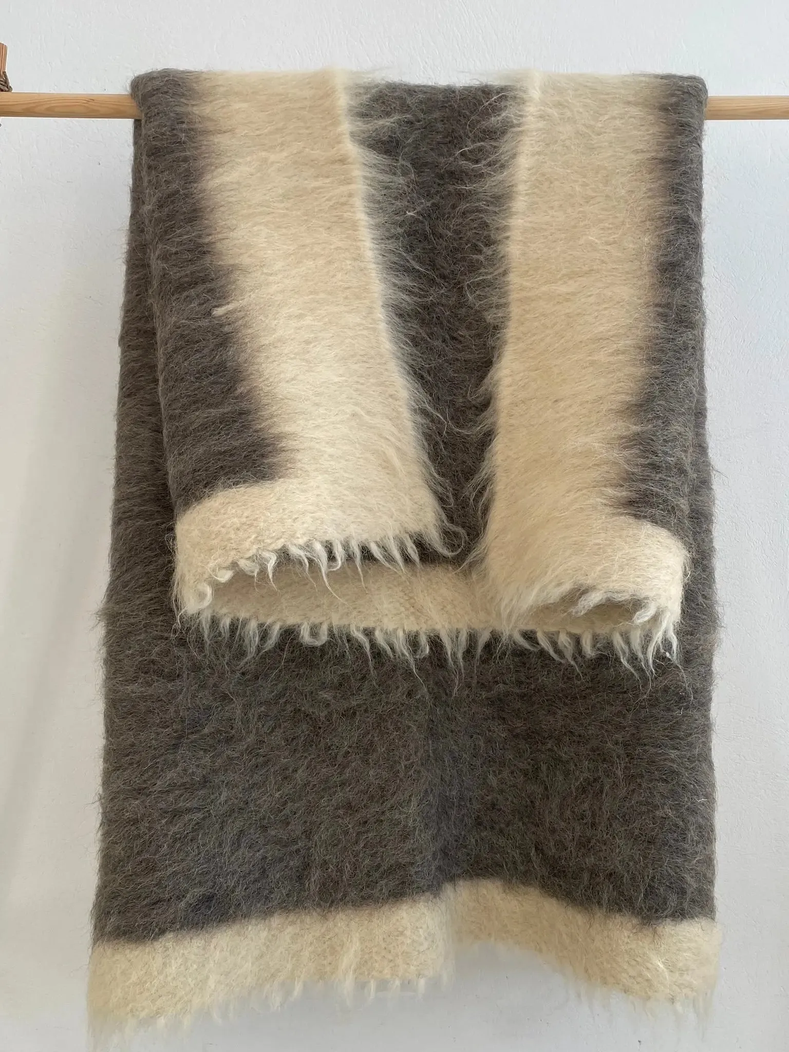 Wool Throw Blanket- 100% Organic Sheep Wool|Glencloud