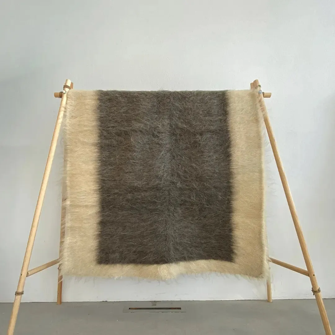 Wool Throw Blanket- 100% Organic Sheep Wool|Glencloud