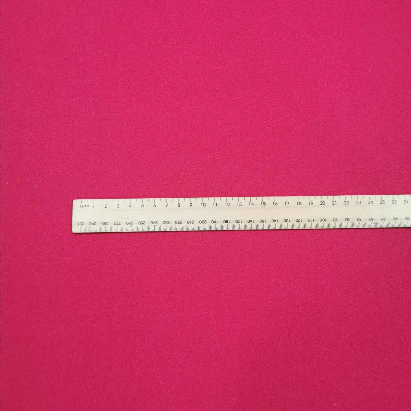Wool Viscose, Cerise