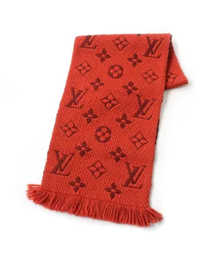 Woven Monogram Scarf Fringe