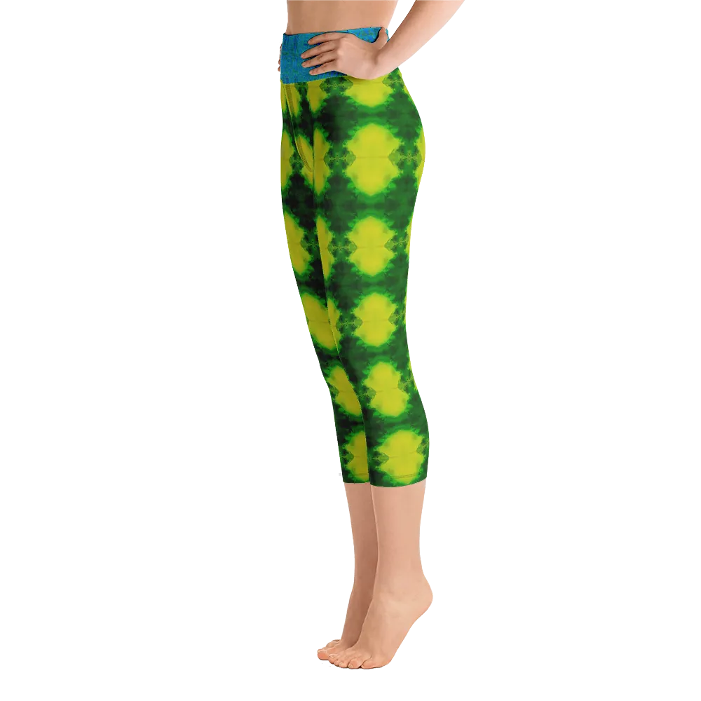 Yoga Capri Leggings (Her/Muliebris) RJSTH@Fabric#10 RJSTHS2021 RJS