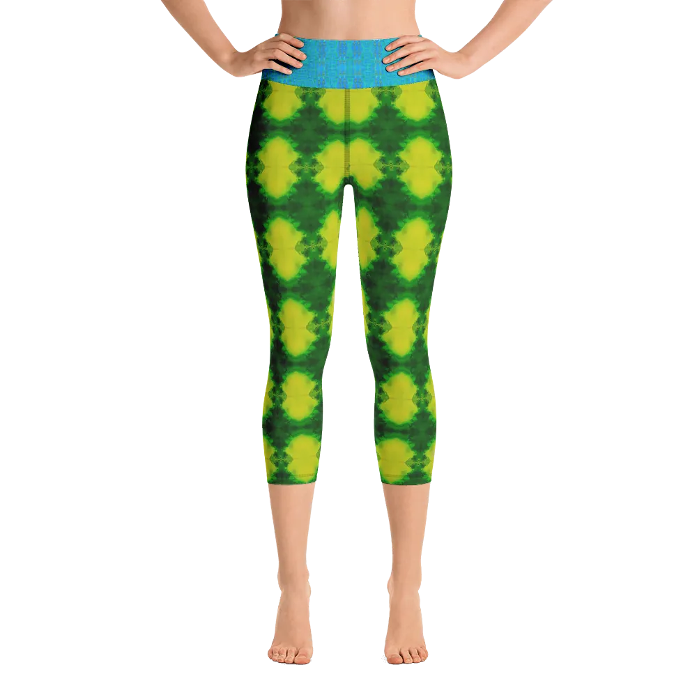 Yoga Capri Leggings (Her/Muliebris) RJSTH@Fabric#10 RJSTHS2021 RJS