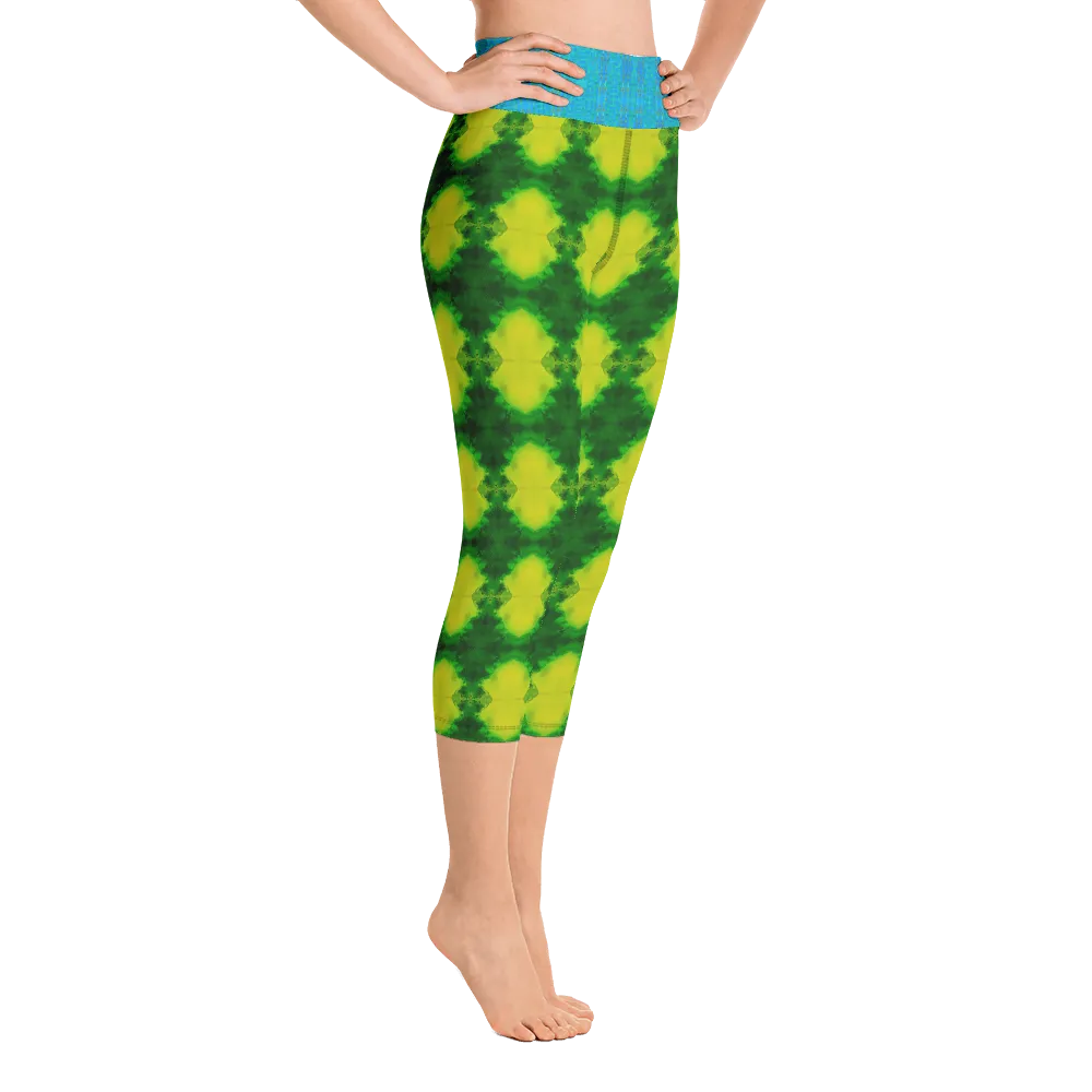 Yoga Capri Leggings (Her/Muliebris) RJSTH@Fabric#10 RJSTHS2021 RJS