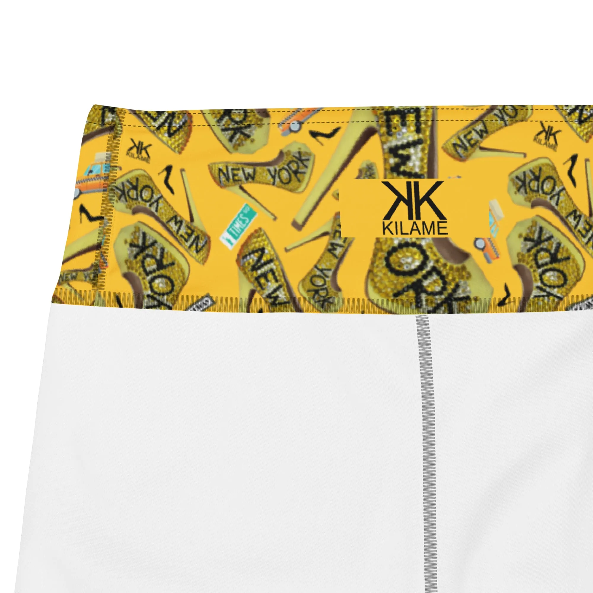 Yoga Shorts 'Yellow cab'