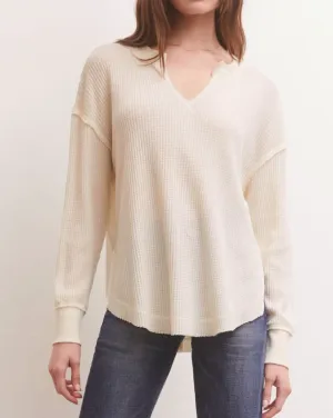 Z Supply Driftwood Thermal LS Top