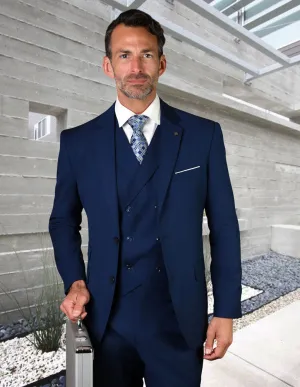 ZARGALA 3 PC SAPPHIRE MODERN FIT SUIT