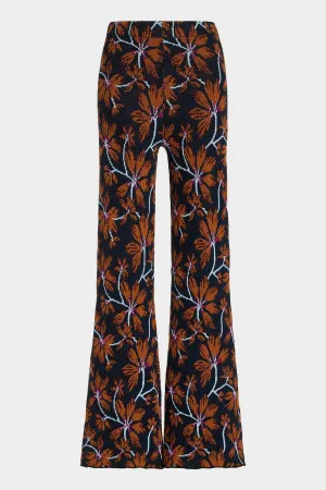 Zena Jacquard Pants in Bellflower