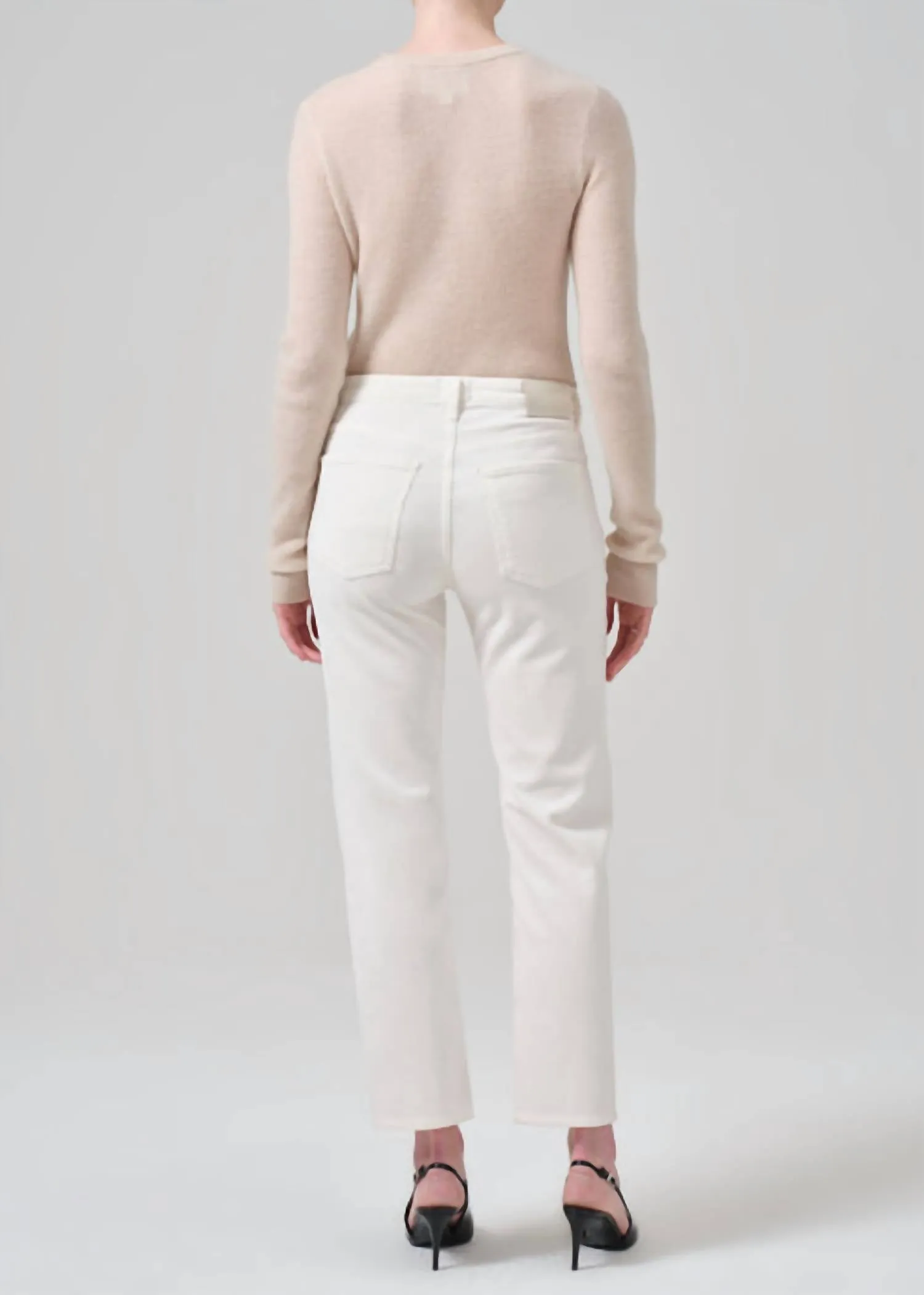 Zurie Corduroy Ankle Pants In Pashmina