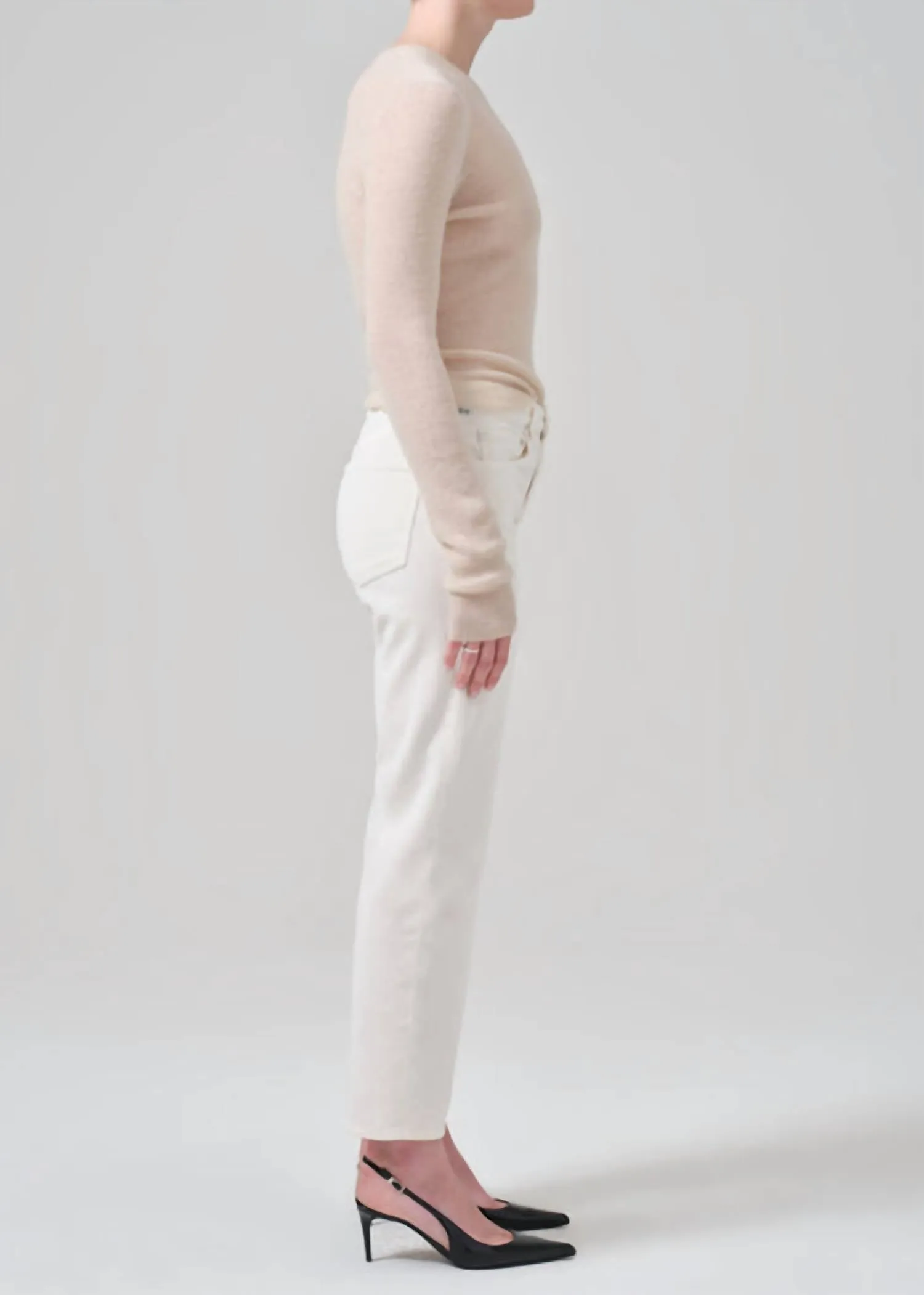 Zurie Corduroy Ankle Pants In Pashmina